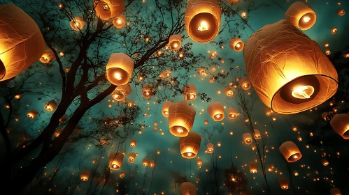 Sky Lanterns Celebration