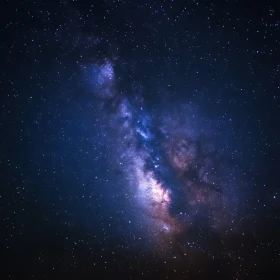 Celestial Starry Night Sky