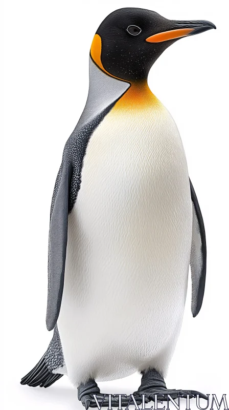 AI ART Elegant Penguin Image