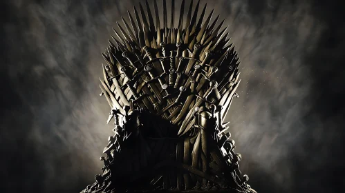Monochrome Sword Throne