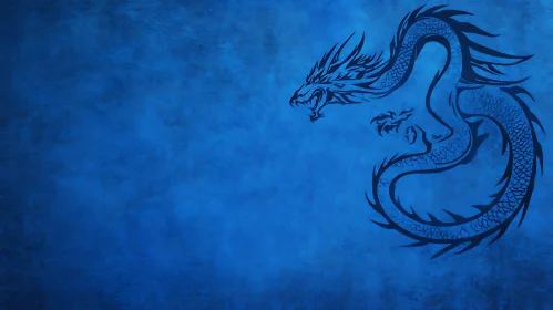 Blue Dragon Art