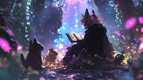 Mystical Cats Reading Companion