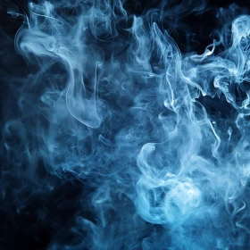 Ethereal Blue Smoke Composition