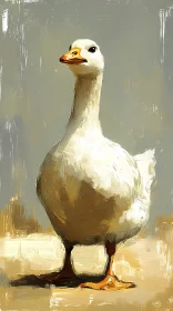 Charming Duck Artwork