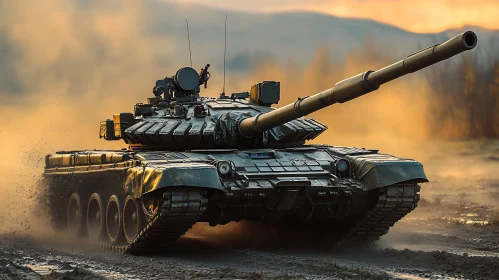Tank in Action: A Display of Industrial Strength