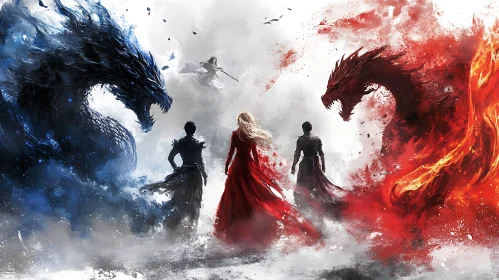 Dragons and Destiny: A Tale of Fire and Ice