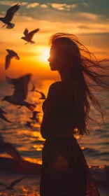 Silhouette at Sunset