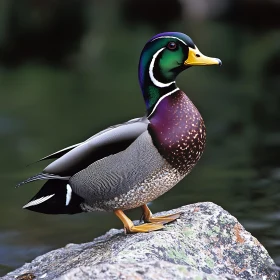 Duck on a Rock