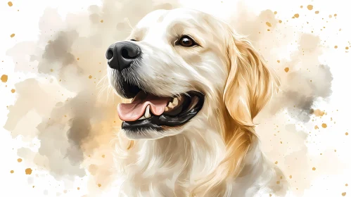 Artistic Dog Portrait