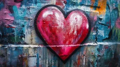 Urban Heart Graffiti