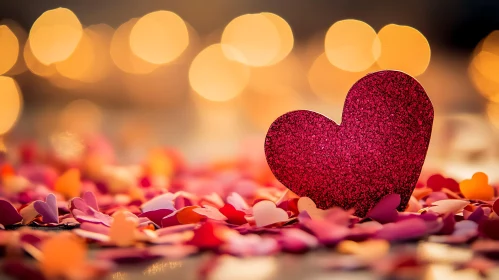 Romantic Heart Confetti