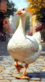 Urban Goose Charm