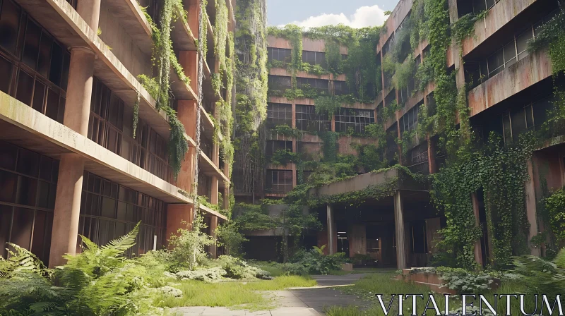 Verdant Architecture: Building Reclaimed AI Image
