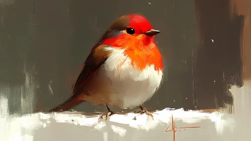 Vivid Robin Art