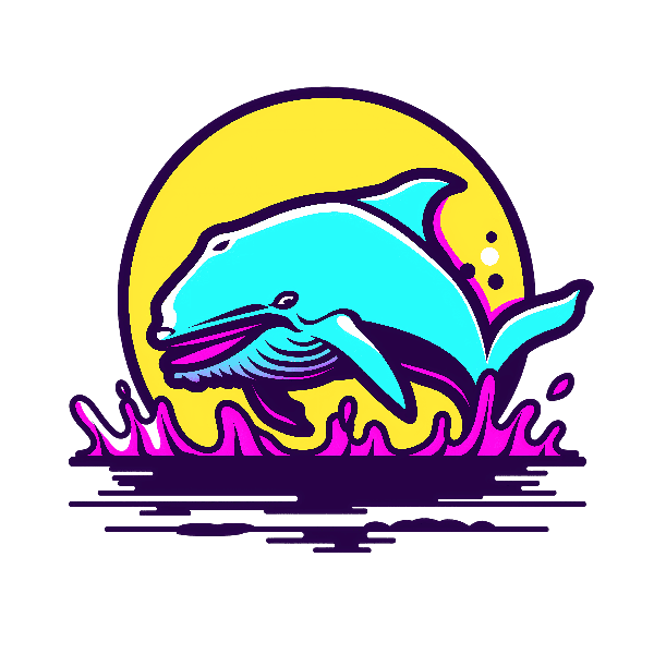 Artistic Ocean Whale T-Shirt