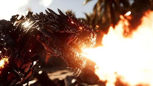 Dragon's Fiery Inferno
