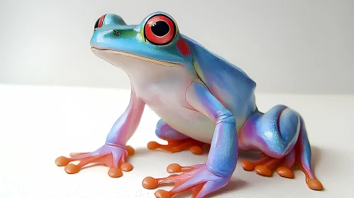 Vibrant Amphibian Portrait