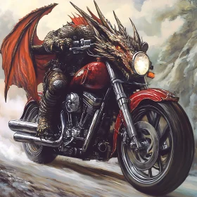 Fantasy Creature Motorcycle Ride