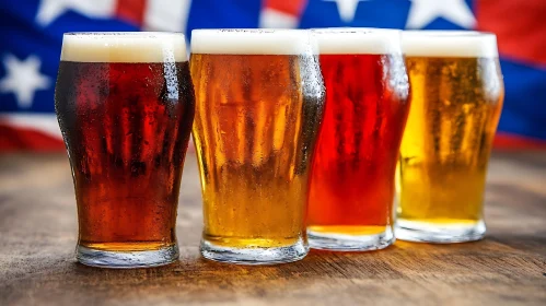 American Beers Flight Tasting