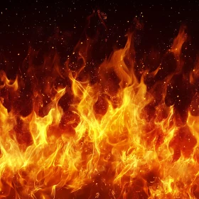 Raging Flames and Sparks