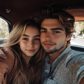 Young Love: Car Selfie