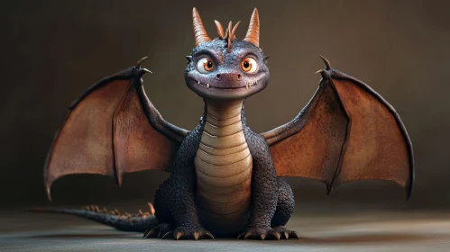 Cute Dragon Character Design