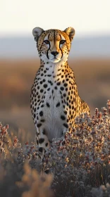 Cheetah Poised in the Wild