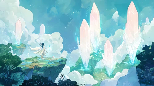 Floating Islands and Crystals