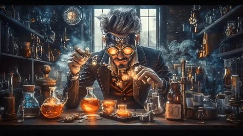 Vintage Science Experiment