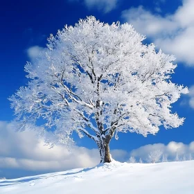 Winter Tree Snow Landscape