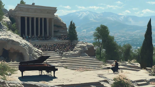 Classical Performance in Ancient Setting