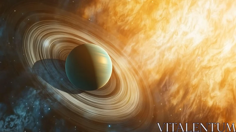 Celestial Rings: A Nebula Symphony