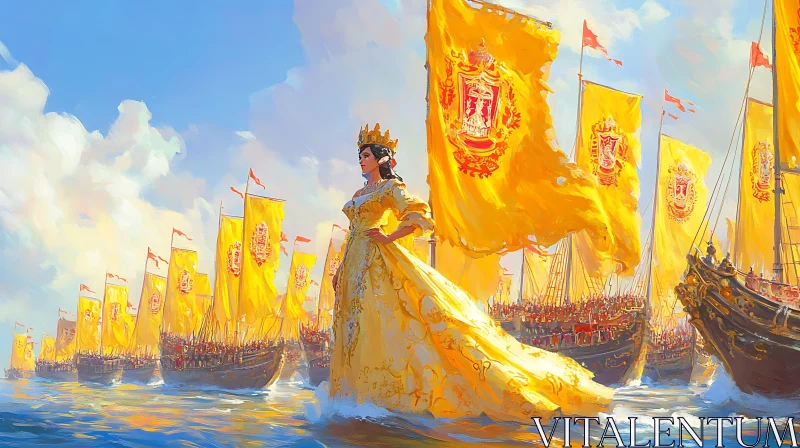 Queen of the Fleet on the Sea