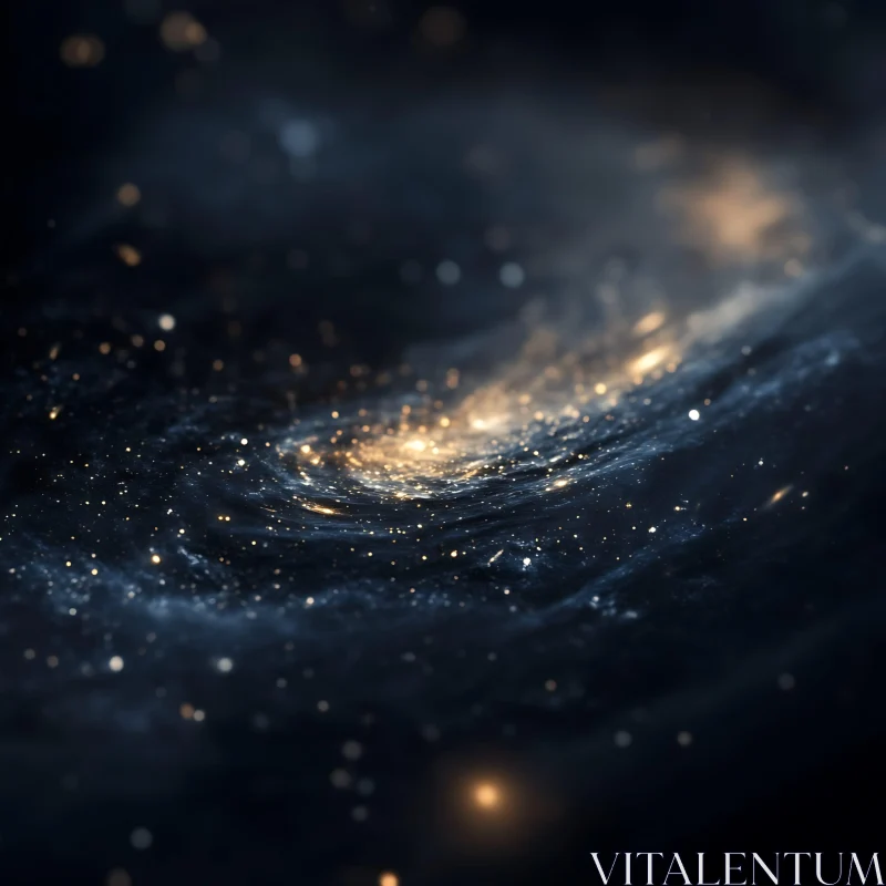 Swirling Lights Abstract