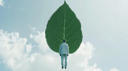 Leaf and Sky
