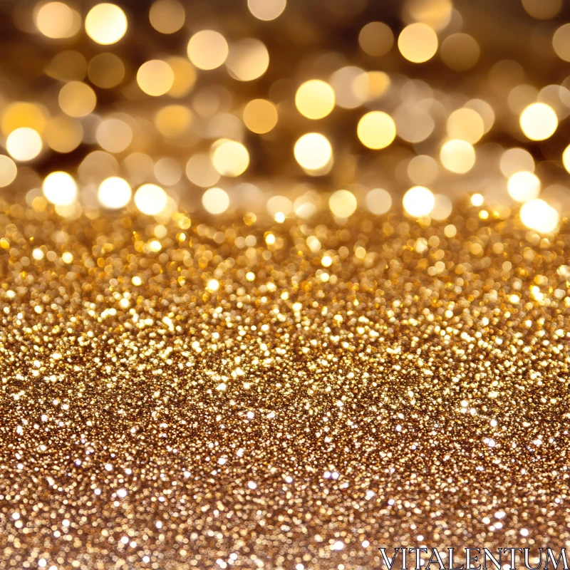 Abstract Golden Sparkle Background
