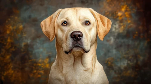 Labrador Dog Art Portrait