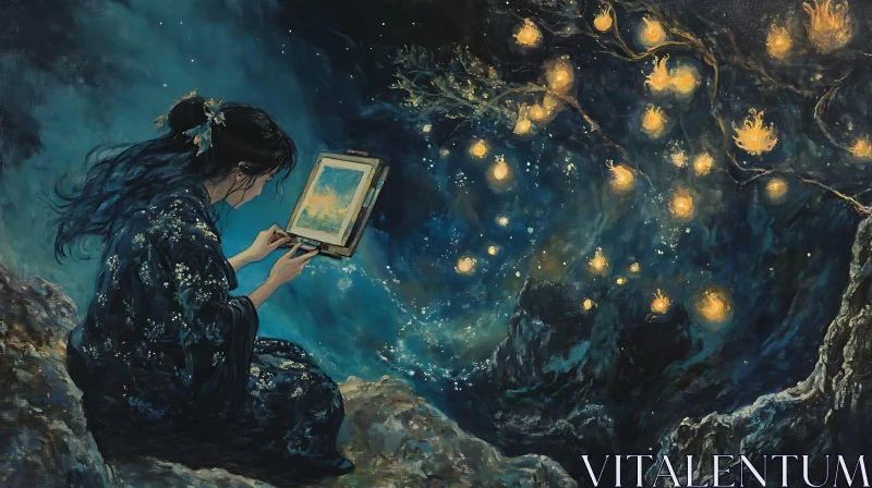 Night Painter: A Woman's Artistic Journey