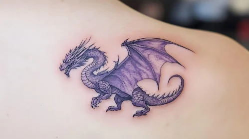 Dragon Tattoo on Skin