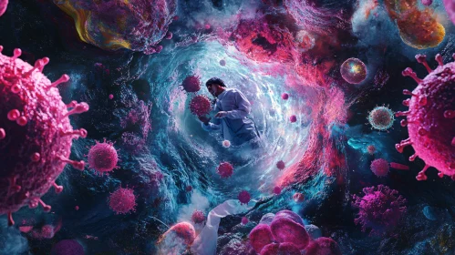 Microscopic World: A Scientist's Research