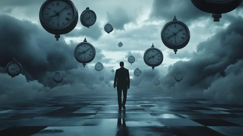 Time Walker: A Surreal Exploration of Time