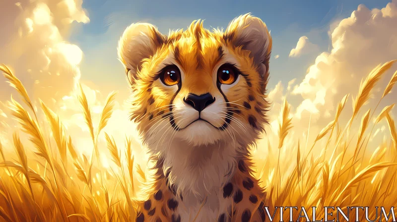 Wildlife Encounter with a Cheetah Cub