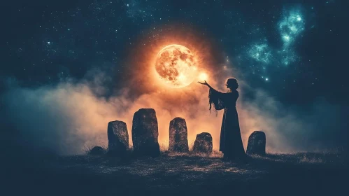 Silhouette by the Moonlight