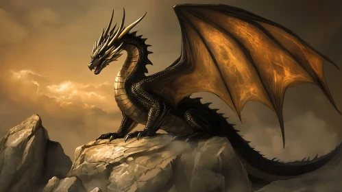 Dragon on the Rocks