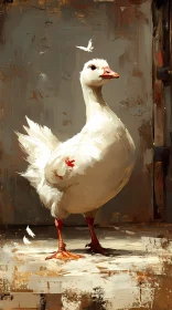 Elegant Duck Art