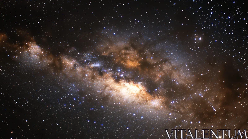 Celestial River of Stars