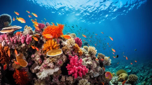 Colorful Coral Reef and Marine Life - An Ethical Perspective