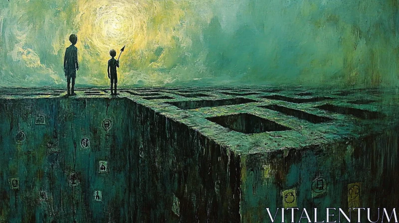 Children at the Edge of the Maze