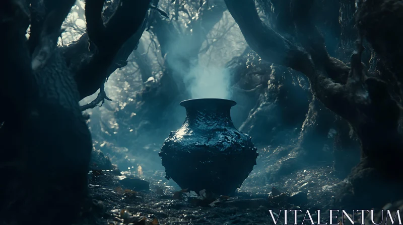 Eerie Forest Vase
