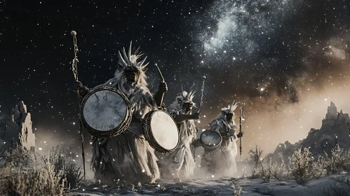 Mystical Drummers of the Night